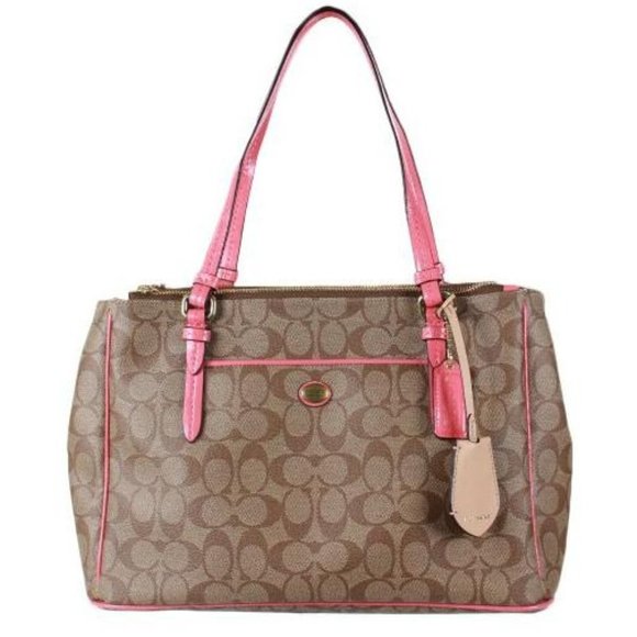 Coach Handbags - SALE NWT Coach Peyton Signature Jordan Carryall